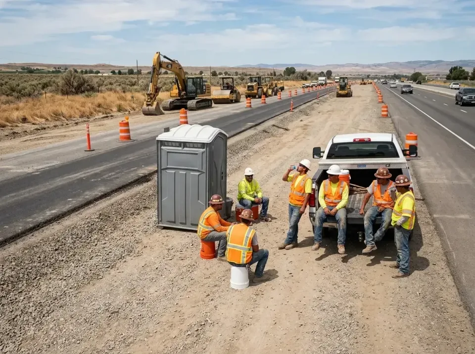 highway-road-construction-crew-007 — frequently asked questions, Porta Potty and Restroom Rentals in Mountain Home, AR